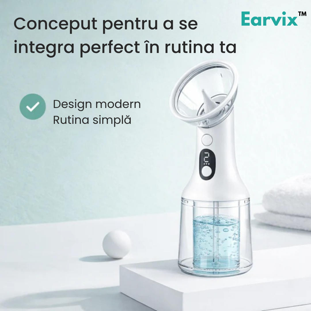 Earvix Pro™ – Dispozitiv Electric pentru Curățarea Urechilor